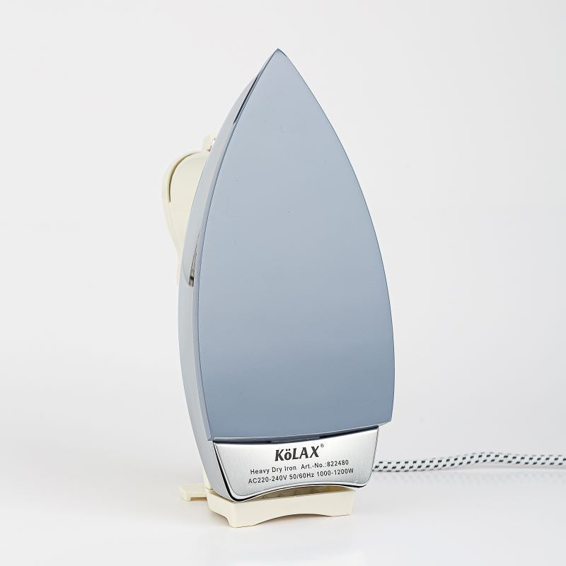 KoLAX Germany Heavy Dry Iron-822480 –1000-1200W Precision Performance with Classic Strength