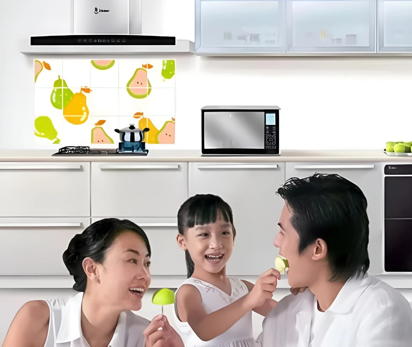Kitchen Oil Proof Wall Sticker Heat Resistant Waterproof Self Adhesive Backsplash Cover for Kitchen Wall Protection