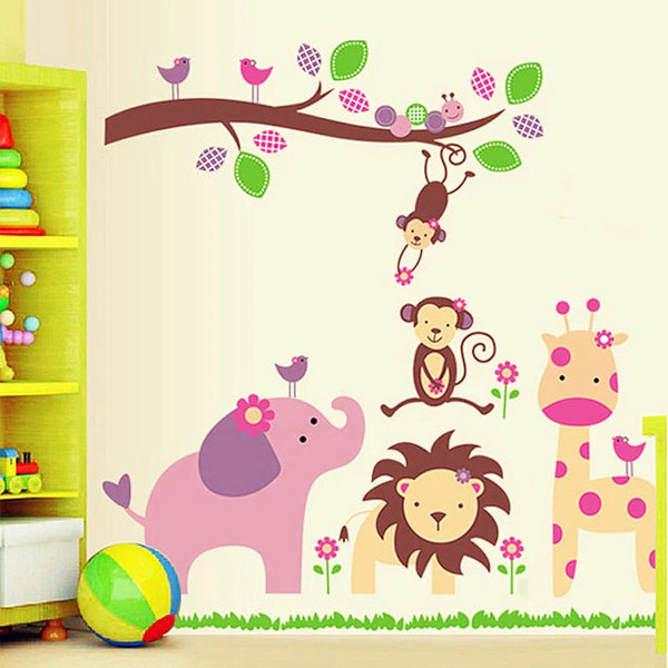 wallsticker wallstiker trans JM7126-JUNGLE KID