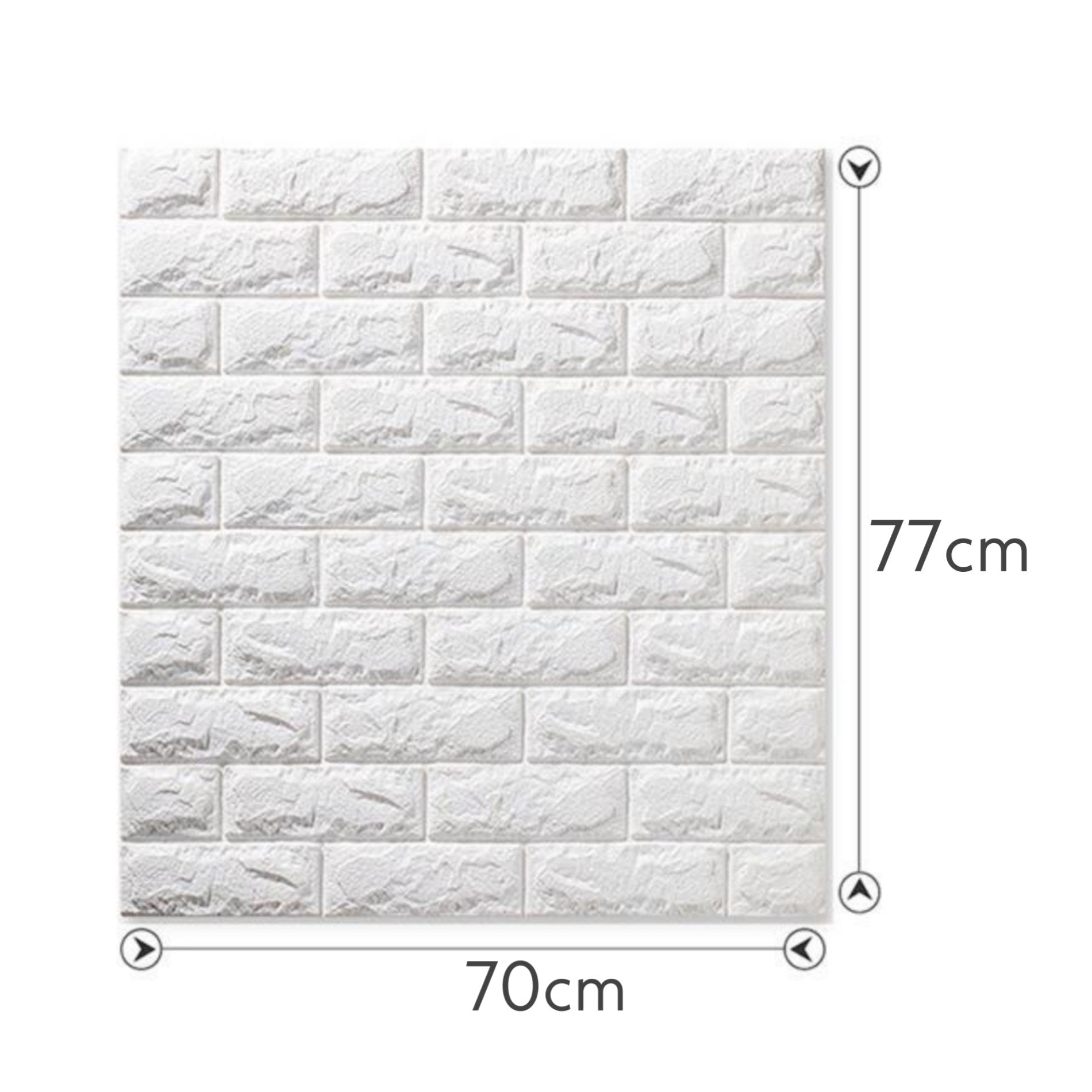 Waterproof Wall Sheet 70×77cm – Self-Adhesive Wallpaper for Room & Office Décor