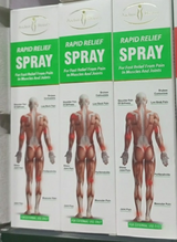 Aichun Beauty Rapid Relief Spray For Muscle And Joint Pain 100ml – Fast Acting Pain Relief Formula For Sore Muscles, Stiff Joints, And Body Aches