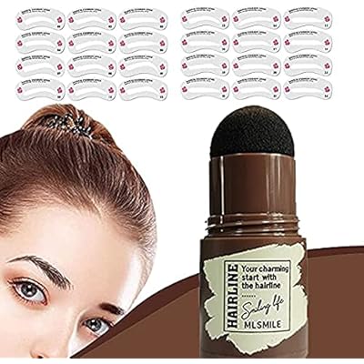 Eyebrows Stamp Stencil Kit Hair Line Color Perfect Arch Shadow Powder Palette Eyebrow Seal Eye Brow Enhancers