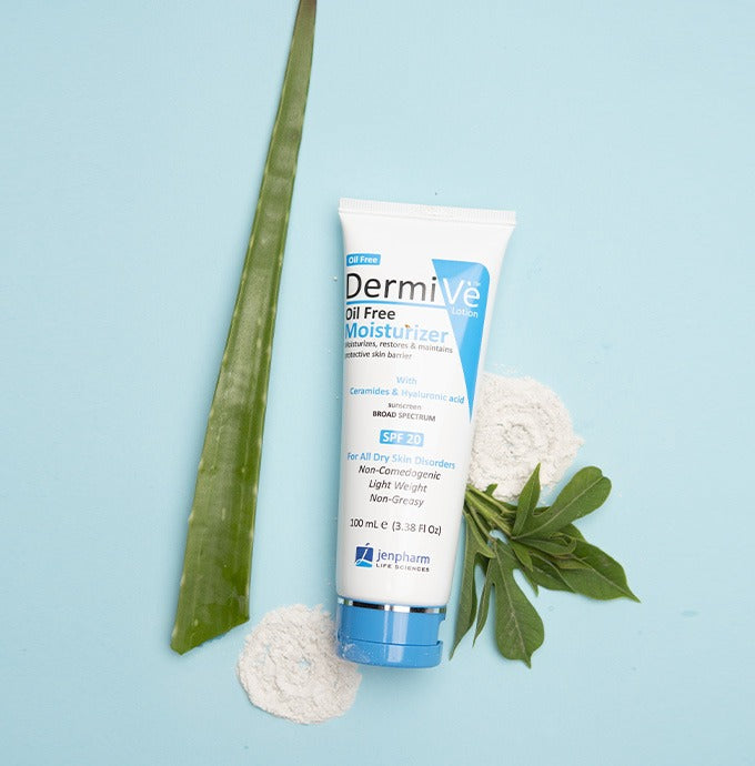 Dermive Oil Free Moisturizer 100ml – Lightweight, Non-Greasy Hydration For Oily, Combination, And Sensitive Skin