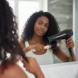 Professional Round Hair Brush for Blow Drying & Styling | Smooth, Volumizing Ceramic Barrel Brush with Heat-Resistant Bristles | Perfect for Straightening, Curling, Root Lift & Salon-Style