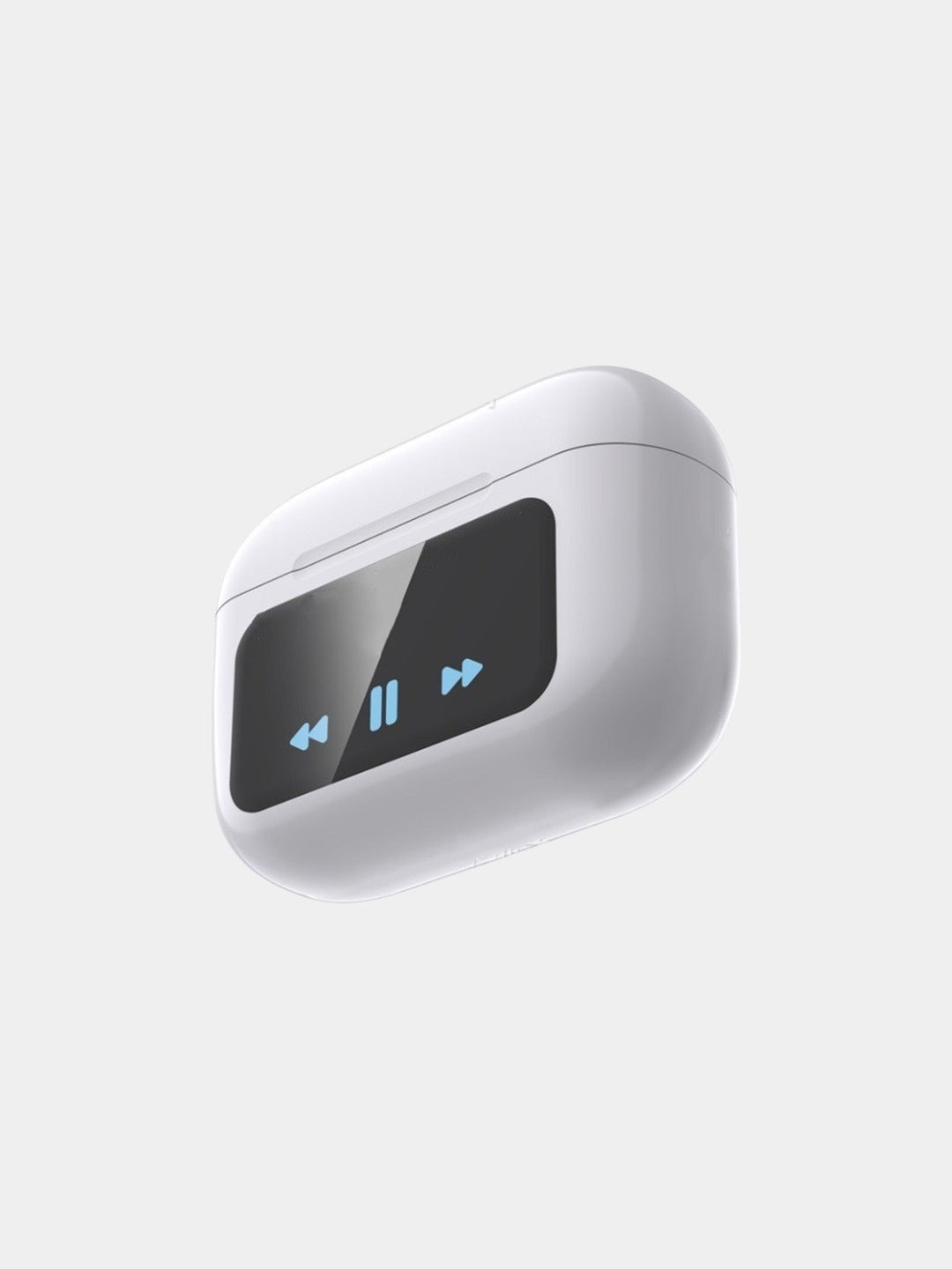 A9 Pro Smart Screen Wireless Earbuds – ANC & ENC Noise Cancelling, Bluetooth 5.4, Touch Control Display Case, Hi-Fi Sound & 36H Playtime ( white colour )