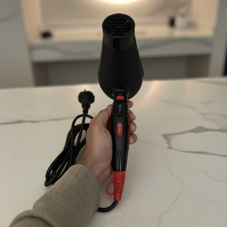 Phelps Hair Dryer Model PL 5508 Compact Build Perfect Choice For Daily Hair Styling Needs