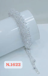 Adjustable New Design Gold Plated Stainless Steel Handcrafted Crystal Beaded StrandBracelet Women's Gifts