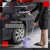 Universal Manual Siphon Hand Pump – High-Flow Liquid Transfer Kit with Reinforced PVC Hose