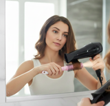 Professional Round Hair Brush for Blow Drying & Styling | Smooth, Volumizing Ceramic Barrel Brush with Heat-Resistant Bristles | Perfect for Straightening, Curling, Root Lift & Salon-Style