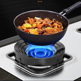 Gas Stove Burner Stand | Non?Slip Bracket | 3D Windproof Hood | Universal Cast Iron Cook Top Parts