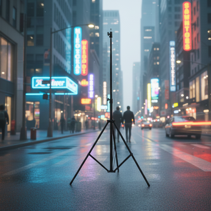 7 Foot Photography Tripod Light Stand Providing Strong Support With Adjustable Height Durable Build