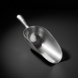 Durable Cast Aluminum Utility Scoop | Heavy-Duty Multi-Purpose Metal Scoop for Kitchen, Baking, Ice, Grains, Flour, Pet Food & Household Use