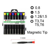 Screwdriver Set 8 in 1 SW?6308A | Mobile Repairing Kit | Torx, Star, Cross & Slotted Screwdrivers