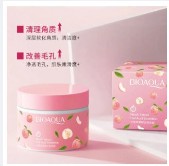 Bioaqua Peach Glowing moisturizer peeling cream 140g