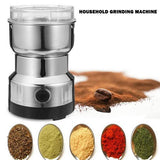 MULTI PURPOSE ELECTRIC COFFEE GRINDER AUTOMATIC COFFEE SPICE BEAN GRINDER STAINLESS STEEL RAF - 150Watts