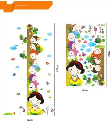 'Smart Decoration Wall Sticker Wall Tattoo Measuring Tape Measure Growth  Girls Bedroom Living Room Bathroom Nursery