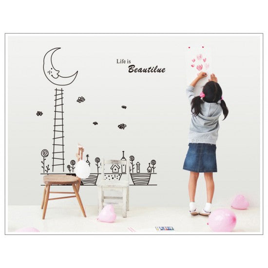 Moon Wall Sticker  Ay9037