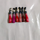 PACK OF 6 Excel paris non-stick cup lip gloss neon powder red rose vintage lilac tobacco powder orange