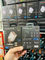 Sabawoon S120 25W Fast Charger ?? | All Mobile Options | Type?C to Type?C Cable