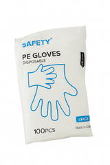 Safety Disposable Gloves – Reliable Protection, Comfort & Hygiene (Pack of 100)