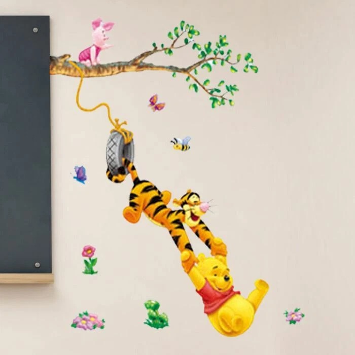 Winnie The Pooh Wall Sticker Vinyl Decal Decor Removable Nursery Kids Art Baby size 35x50  ar35_0001