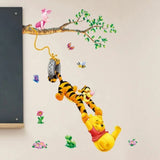 Winnie The Pooh Wall Sticker Vinyl Decal Decor Removable Nursery Kids Art Baby size 35x50  ar35_0001