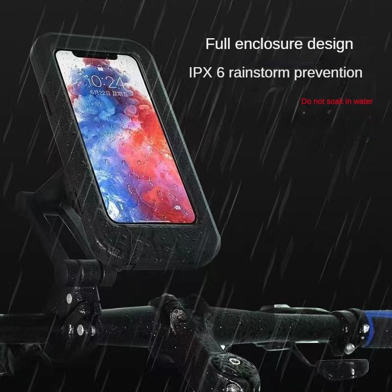 Waterproof Magnetic Bicycle Mobile Phone Holder – 360° Rotation
