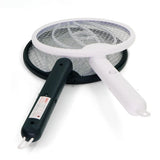 Foldable Mosquito Killer Trap | Electric Rechargeable Bug Zapper Racket For Indoor And Outdoor Mosquito And Insect Control (Random Color)