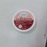 Yardlie Professional Cocoa Butter Moisture Soft Beauty Cream for Smooth Glowing Skin - 150g