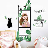 Inkjet Removable Wall Stickers Home Children's Room Interior Wall Stickers size 50x70 xls7246
