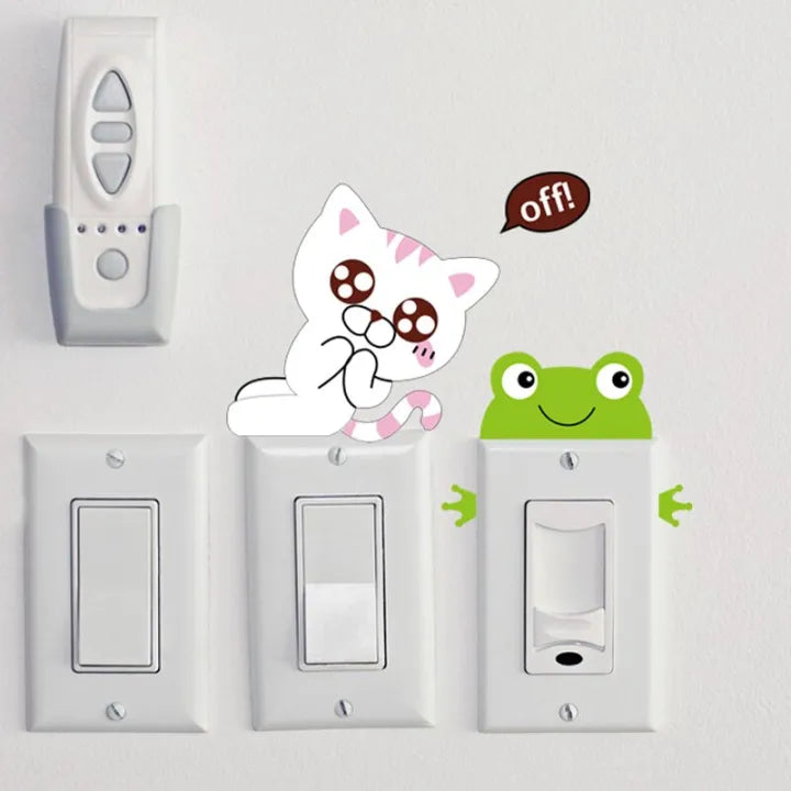 Wall decals, wall stickers, wall stickers for decorating switches and electrical outlets ZH97 size 30x45 kg3001