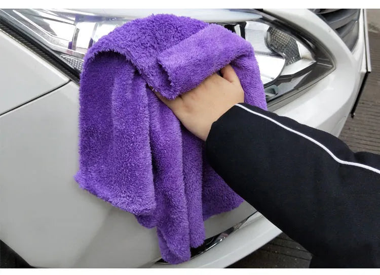 Premium Microfiber Car Cleaning Towel – Super Soft &amp; Scratch-Free - Car Cleaning Towel