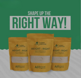 Herbal Heritage WEIGHT-RIGHT Natural Mass Gainer – Organic Dietary Supplement for Healthy Weight Gain 100g