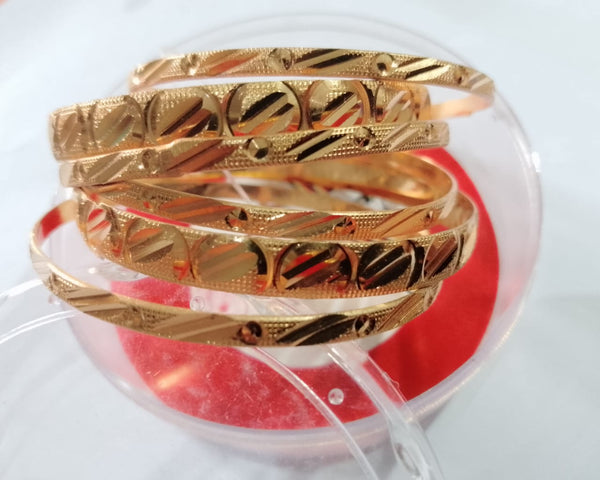 Bangle 8pcs golden bl24gde1h-1