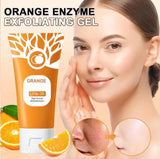 Orange Enzyme Exfoliating Gel | Brightening & Gentle Citrus Enzyme Scrub | Removes Dead Skin, Smooths Texture & Reveals Radiant, Glowing Skin (50gm)