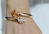 GOLD PLATED ZIRCON BRACELET btfrgda6e-1