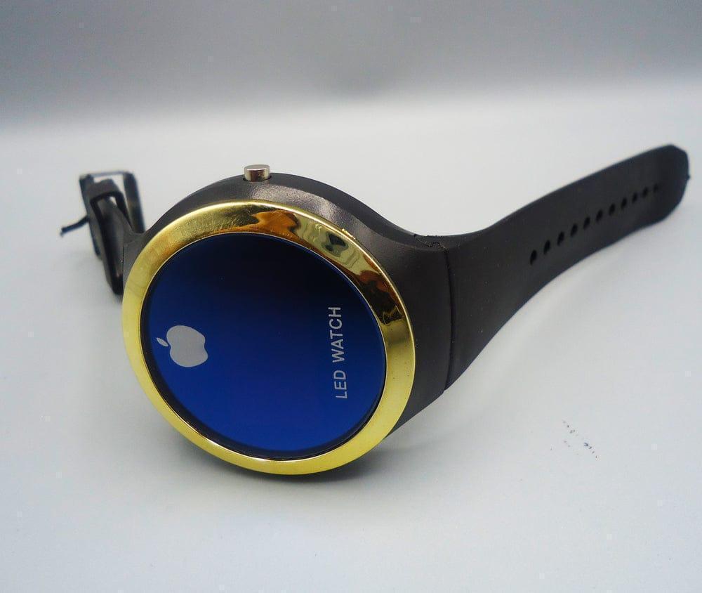 Pack of 2 - Digital Round Stylish And Fashionable Wrist Smart Watch LED Band For Kids Date And Time Dial (Random Color)