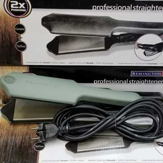 Remingten_ S-3003 With 2x Protection Hair Straightener - Ceramic+Teflon