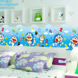 Doraemon Wall Sticker, border design size 50x70 ay7182