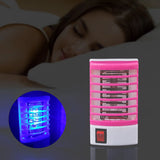 1 Piece Socket Electric 220V Mini Mosquito Lamp LED Insect Mosquito Repeller killing Fly Bug Insect Night Housefly (Random Color)