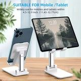 Flexible Mobile Holder, Universal Adjustable Phone Stand for Desk, Table, Bed & Office Use moblie