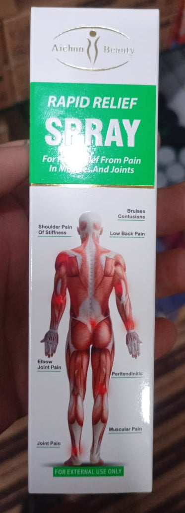 Aichun Beauty Joint Pain Relief Muscle Rapid Relief Spray Fast Absorbing Perfect Choice For Daily Care - 100ML