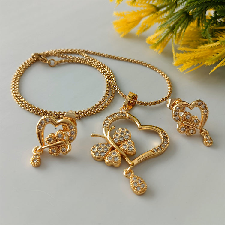 Necklace pendant Earrings Ethiopia wedding bridl jewelry sets for women