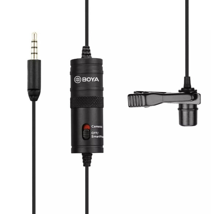 BY-M1 Lavalier Microphone Boya BY M1 Professional Collar Microphone