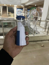 Portable Mesh Nebulizer USB & Battery Operated | Mini Nebulizer With Mask | Personal Inhaler for Efficient Respiratory Care