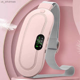 Digital Period Pain Relief Pad – Heating & Vibrating Belt for Menstrual Cramps