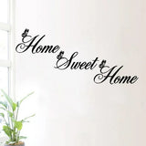 Sweet Home Proverb Wall Sticker Living Room Bedroom Wallpaper Decals Art Decor size 30x60 dzr2026
