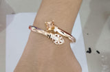 GOLD PLATED ZIRCON BRACELET btfrgda6e-1