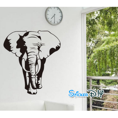 wall sticker, large elephant design  size 60x90 nc020
