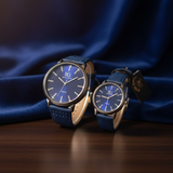 Pack of 2 BG Couple Watches | Matching Men’s & Women’s Stylish Wristwatches | Elegant Analog Timepiece Set for Couples & Gifting